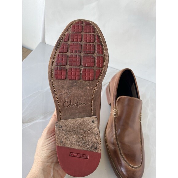 Cole Haan Air Brown Leather Loafers C09305 Men Dress Shoes Sz 8.5 M Slip On main image 7